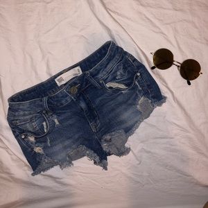 rsq jean shorts
